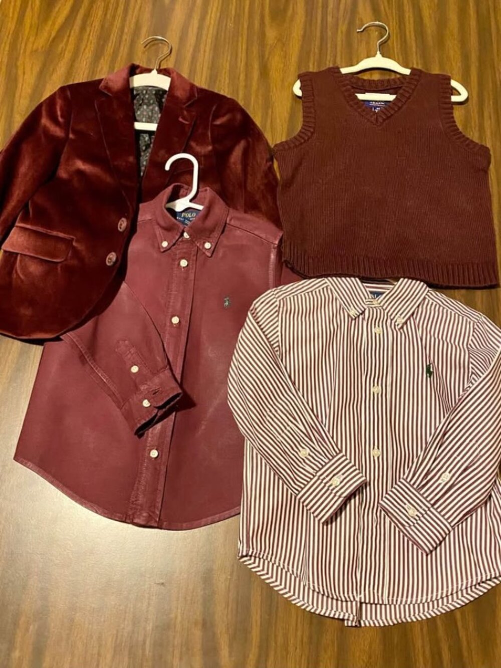 4-Piece Burgundy Bundle